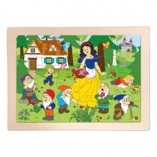 Woody Wooden Puzzle Snow White
