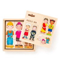 Woody Puzzle People and Jobs