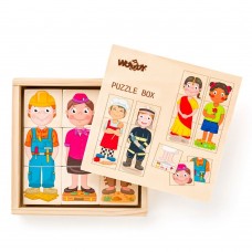 Woody Puzzle People and Jobs