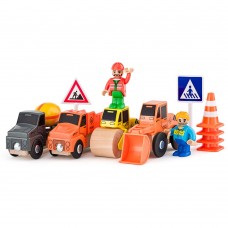 Woody Set of cars - Construction vehicles