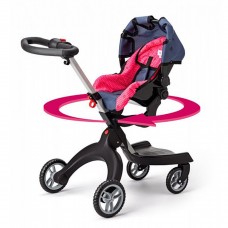 Woody Количка за кукли и столче за кола 2 в 1