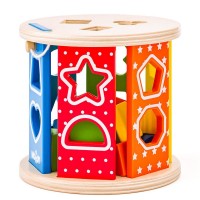Woody Wooden Sorter Colorful world Woody Wooden Sorter Colorful world