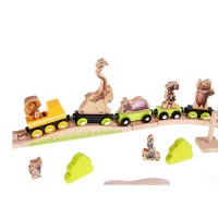 Woody Wooden train Africa