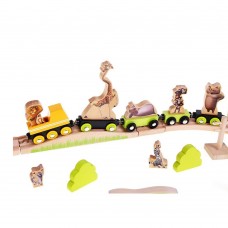 Woody Wooden train Africa