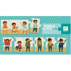 Djeco Пъзел Обличам се сам