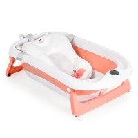 Cangaroo Сгъваем бебешки комплект за баня Balena, розов