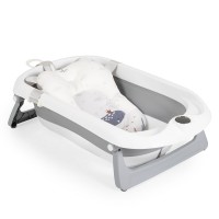 Cangaroo Сгъваем бебешки комплект за баня Balena, сив