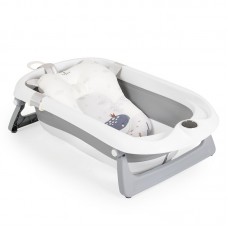 Cangaroo Сгъваем бебешки комплект за баня Balena, сив