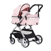 Chipolino Baby Stroller Vista, pink marshmallow