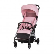 Chipolino Бебешка количка с 3D автоматично сгъване Illusion, розова