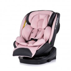 Chipolino Стол за кола i-Size Hypnotic с Isofix (40-150 см), розов
