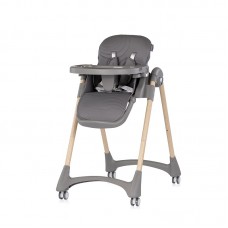 Chipolino Candy shop Baby High Chair, charcoal Chipolino Candy shop Baby High Chair, charcoal