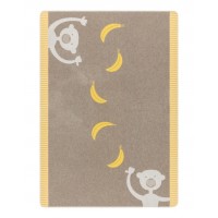 David Fussenegger Детско одеяло Juwel 100x140 Gone bananas, smoke