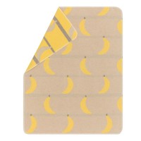 David Fussenegger Blanket Juwel 70x90 Gone bananas, ecru