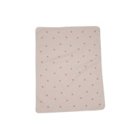 David Fussenegger Бебешко одеяло Juwel 70x90 Сърчица, розово