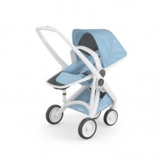 Greentom Бебешка количка Reversible, White Sky