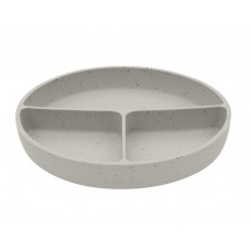 Kikka Boo Platinum Silicone Divided plate with suction base, sand