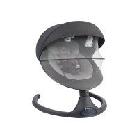 Kikka Boo Бебешка електрическа люлка Codie, dark grey