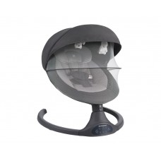 Kikka Boo Бебешка електрическа люлка Codie, dark grey