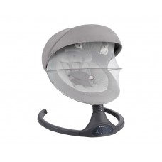 Kikka Boo Бебешка електрическа люлка Codie, light grey