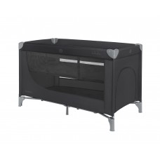Kikka Boo Travel cot So Gifted 2 levels, black Kikka Boo Travel cot So Gifted 2 levels, black