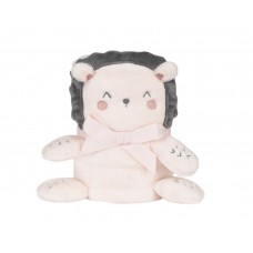 Kikka Boo Бебешко одеяло с 3D бродерия Hedge-hugs