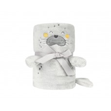 Kikka Boo Бебешко одеяло с 3D бродерия Seally Me