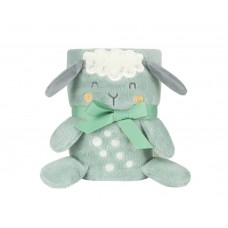 Kikka Boo Бебешко одеяло с 3D бродерия Sleepy Sheep