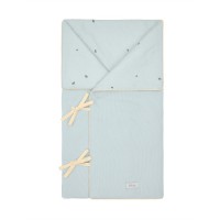 Kikka Boo Baby swaddle sack, Stripy Friends