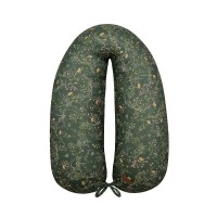 Kikka Boo Възглавница за бременни и за кърмене 150 см, Secret Garden Green