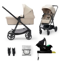 KinderKraft 4 in 1 Travel System Newly, sand beige