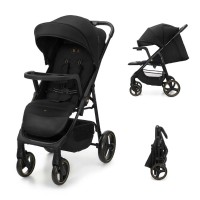 KinderKraft Бебешка количка TRIG 3 с табла, Onyx black