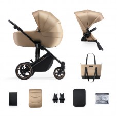 KinderKraft Prime 2 baby stroller 2 in 1, sandrose beige KinderKraft Prime 2 baby stroller 2 in 1, sandrose beige
