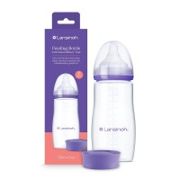 Lansinoh Шише със силиконов биберон NaturalWave 330 мл.
