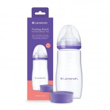 Lansinoh Baby Feeding Bottle with Natural Wave Teat 330ml 