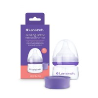 Lansinoh Baby Feeding Bottle with Natural Wave Teat 60ml 