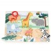 Lelin Toys Safari Wooden Animal Puzzle