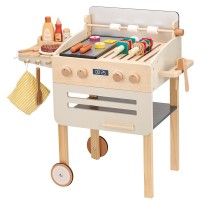 Lelin Toys Wooden Barbecue grill Lelin Toys Wooden Barbecue grill
