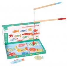 Lelin Toys Fun fishing Wooden magnetic game