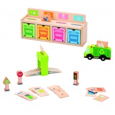 Lelin Toys Wooden Recycling Center