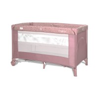 Lorelli Бебешка кошара Carina на две нива, pink stars