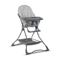 Lorelli Bonbon Baby High Chair, grey leather Lorelli Bonbon Baby High Chair, grey leather