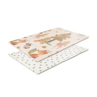 Lorelli Double-sided children foldable Тhermo Play Mat 120-180 cm, beige