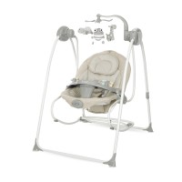 Lorelli Електрическа люлка-шезлонг 2 в 1 Tango, бежова 