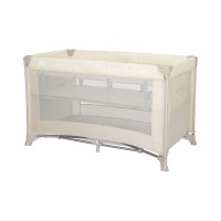 Lorelli Torino 2 Layers Baby Travel Cot, beige