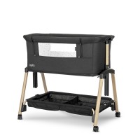 Lorelli Baby Crib Layla 2in1 with foldable side, black