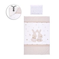 Lorelli 5-elements Cosy Bedding Set, honey bunny