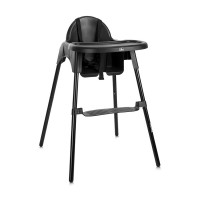 Lorelli Baby High Chair Pesto, black