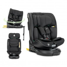 Lorelli Детски стол за кола Solaris i-Size Isofix 40-150 см 360, черен
