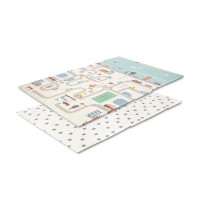Lorelli Двулицево детско термо килимче за игра 120/180 см, City Road